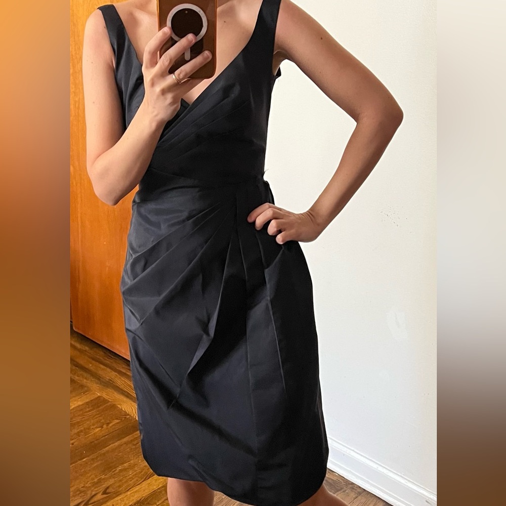 SOLD!
Prada navy nylon dress IT38